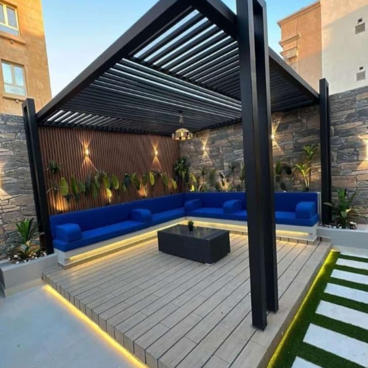 مؤسسه تكنوا للمقاولات العامه مظلات سواتر برجولات ت