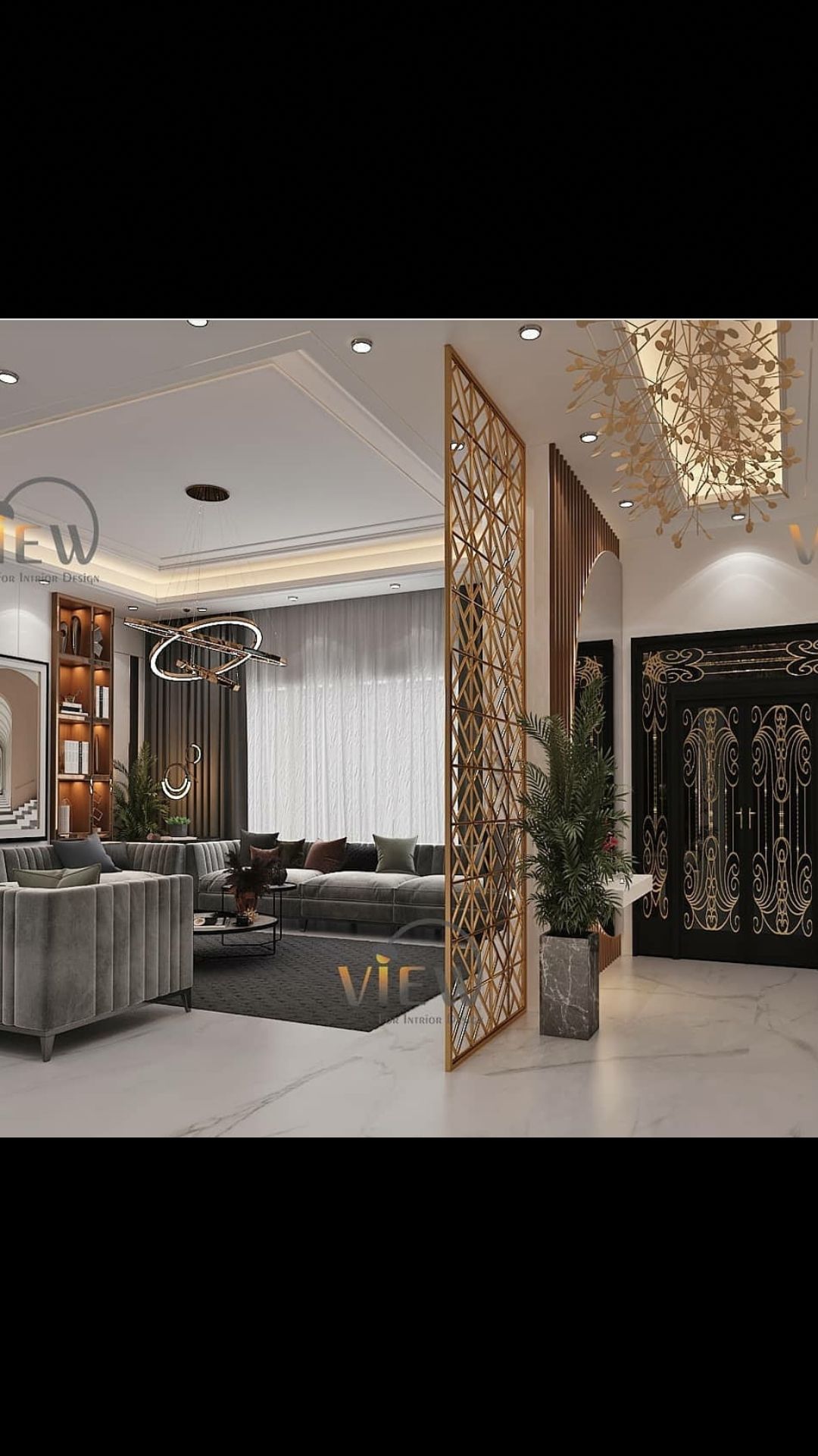 ديكورات والدهانات حديثه