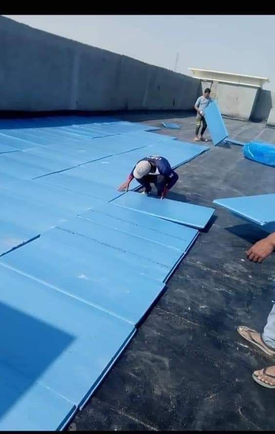 معلم لجميع انواع العازل المائي والحراري