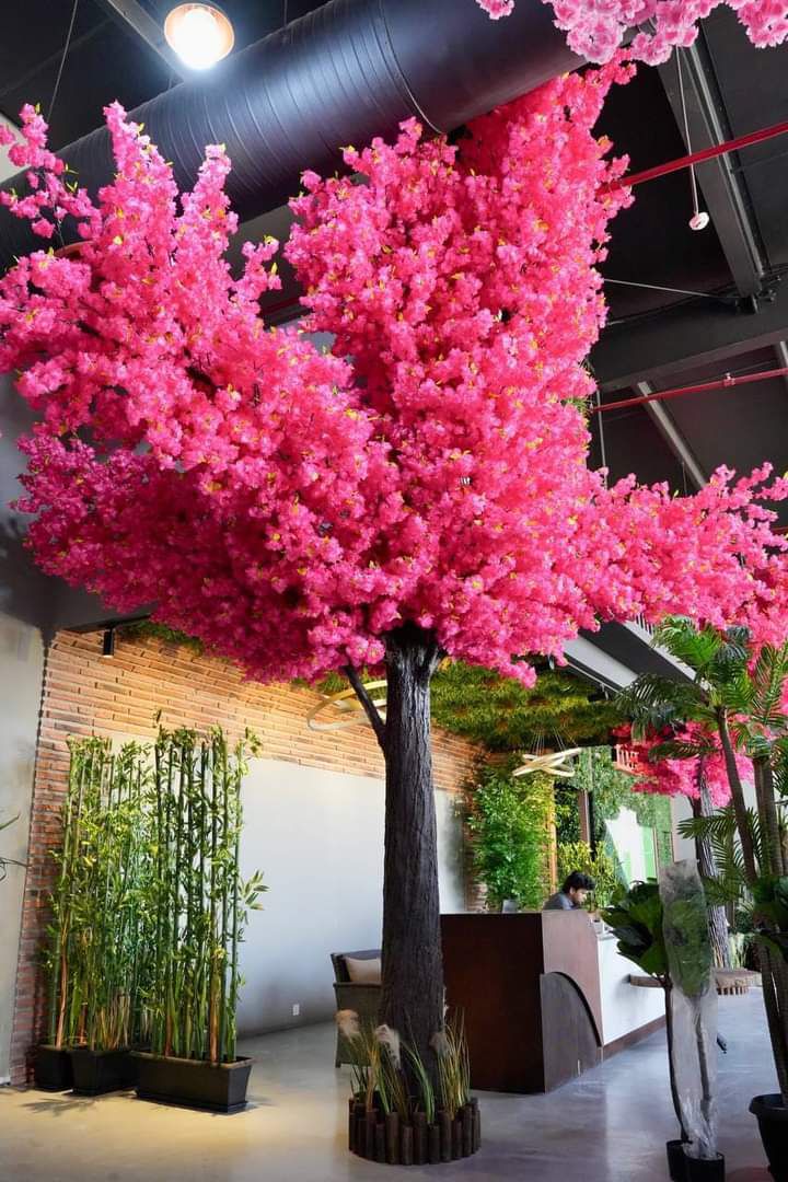 تنسيق حدائق ثيل طبيعي وصناعي