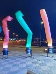 تاجير بالونات راقصة وكشافات سيتي كلر