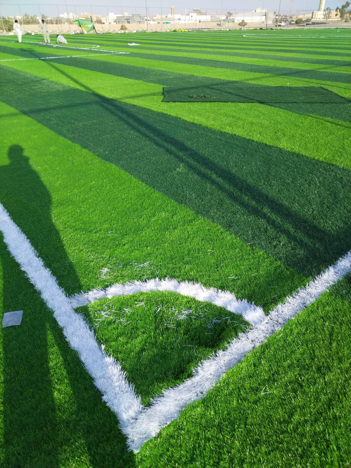 العشب الصناعي، ملاعب كرة