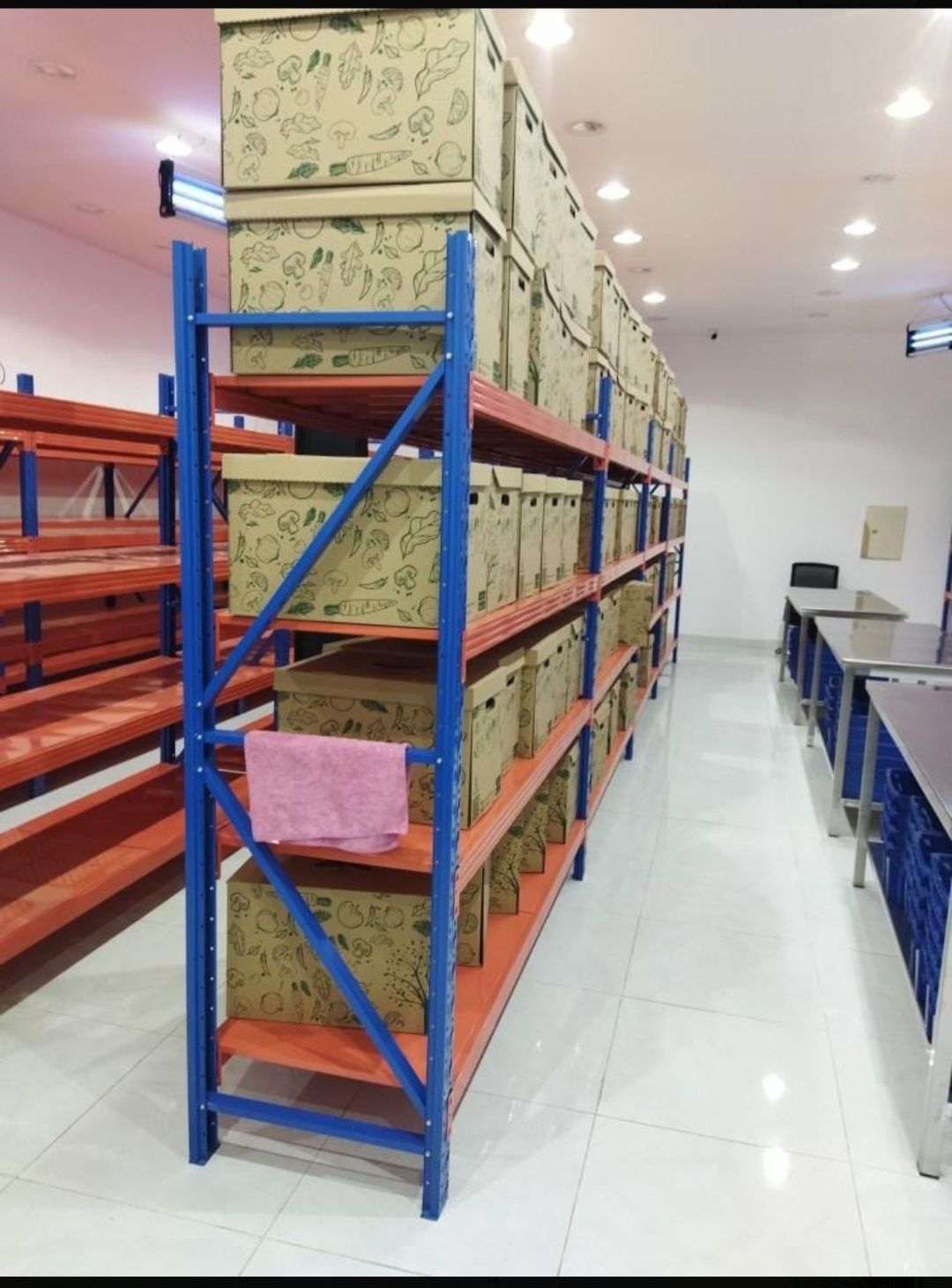 رفوف مستودعات رفوف تخزين منزليه رفوف محلات