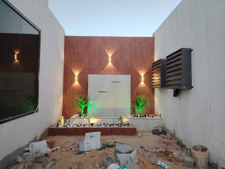 تنسيق حدائق ثيل طبيعي وصناعي