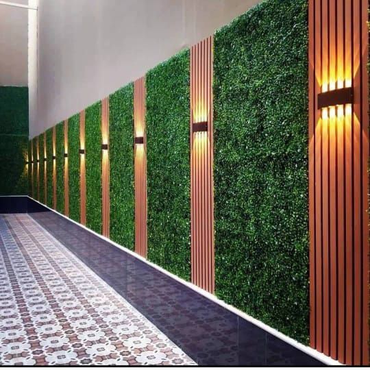 عشب صناعي وباركيه جدارى وارضيات