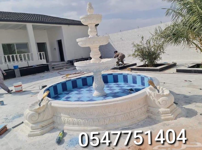 نحت وزخرفة الحجر الطبيعي