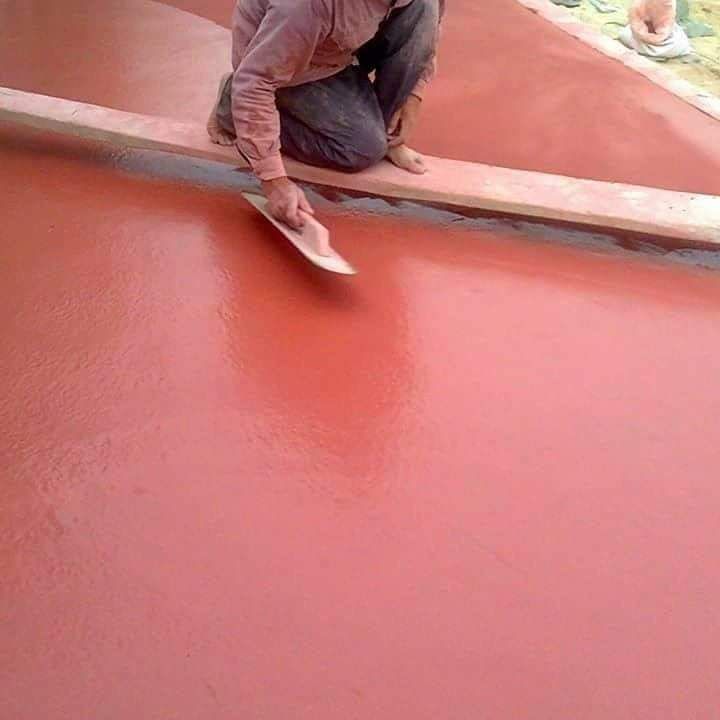 صبة مطبوعة شغل ديكورات خرسانية مطبوعة ميزانية