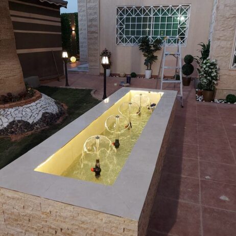 تنسيق حدائق جده ومكه