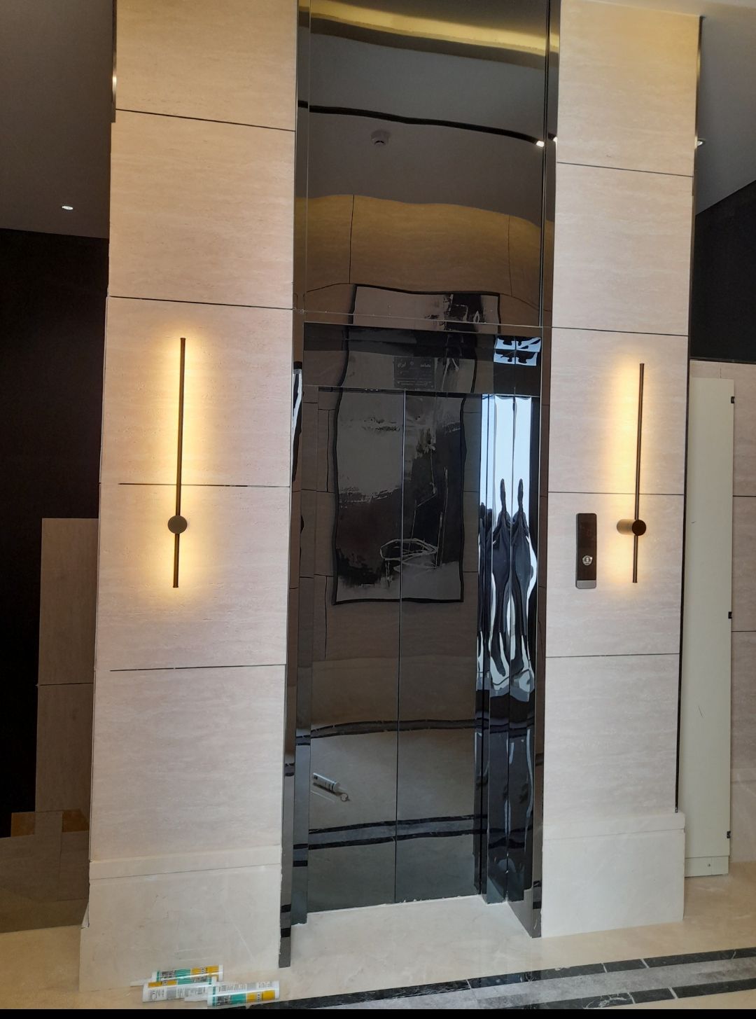 معلم تركيب صفائح حجري صفائح طيني داخلي او خارجي في