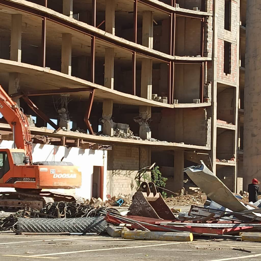 هدم مباني وسكراب عسير