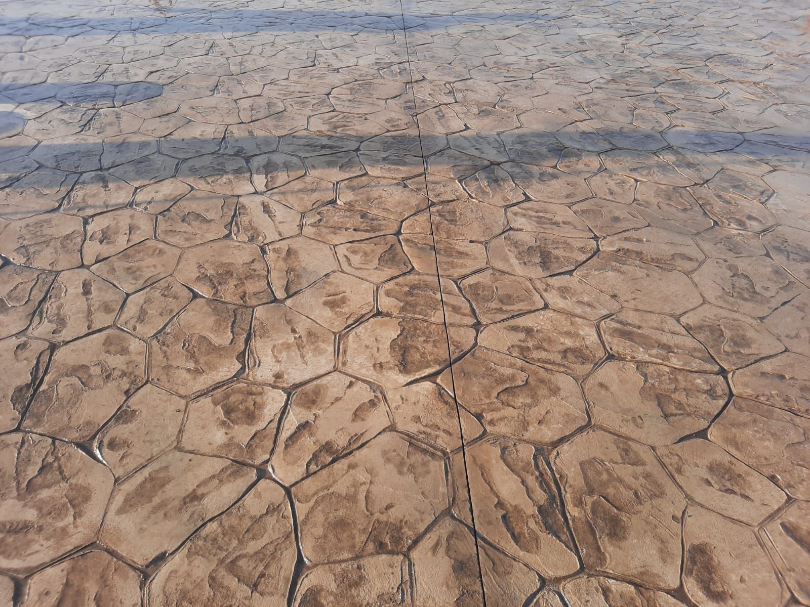 صبة مطبوعة شغل ديكورات خرسانية مطبوعة ميزانية