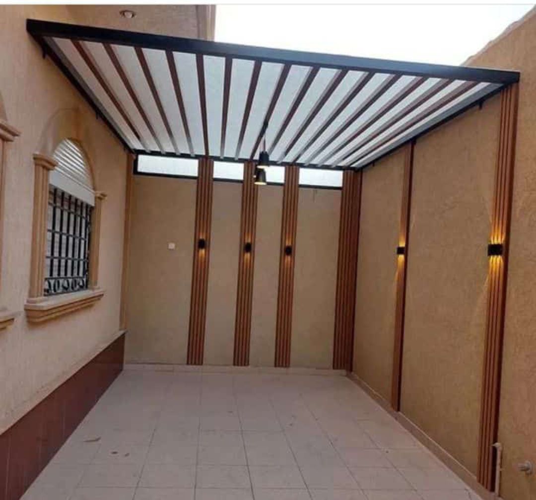 مضلات وسواتر وجلسات وهناجر مستودعات ساندويش بانل و