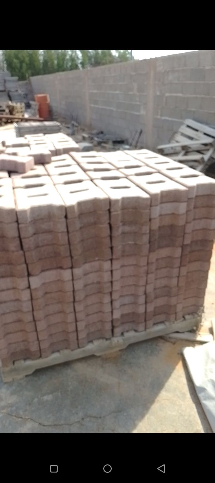 معدات مصنع انترلوك كامله