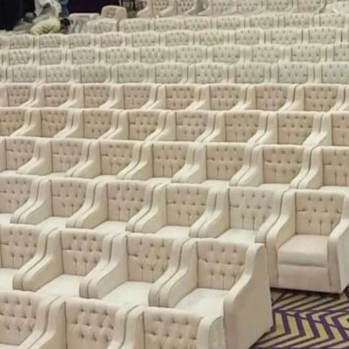 تاجير كراسي وطاولات وسماعات وزل ومكيفات وجلسات شعب