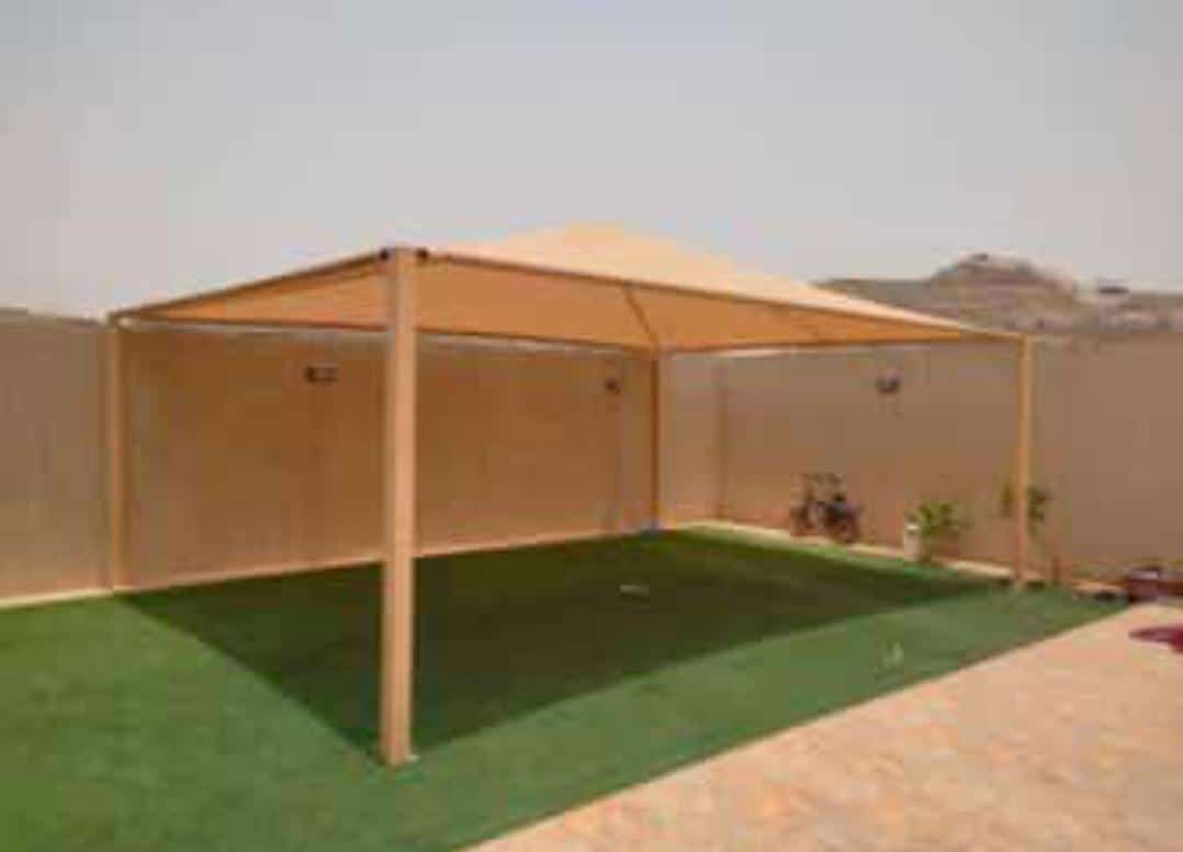 مظلات سواتر وبيوت شعر ملكي هناجر برجولات