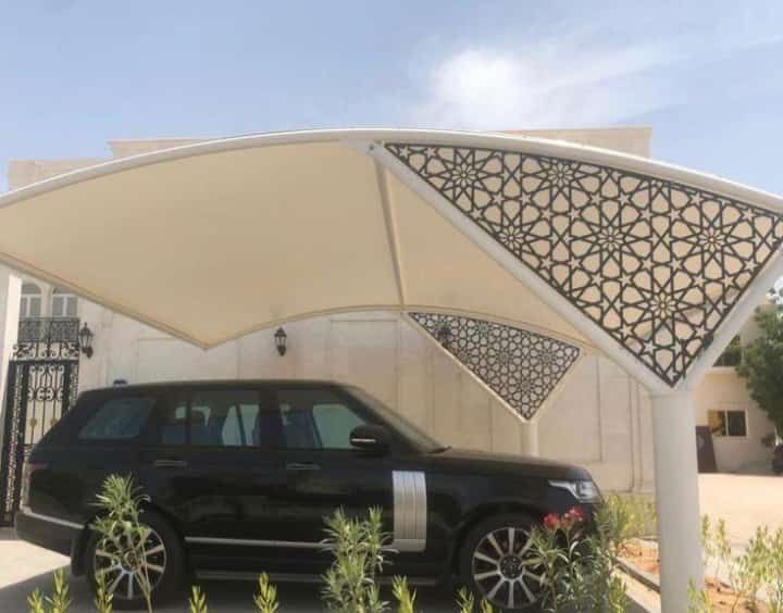 مظلات جده التحليه المكرونه