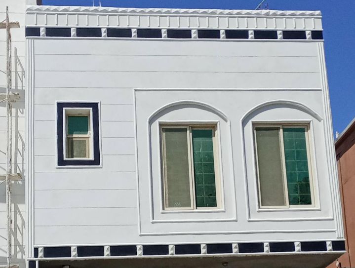 لياسة ملونة وديكورات خارجية بديل الحجر