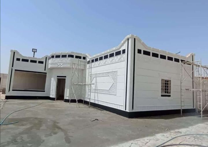 لياسة ملونة وديكورات خارجية بديل الحجر