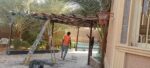 مظلات وسواتر وجلسات وجميع اعمال الحداده
