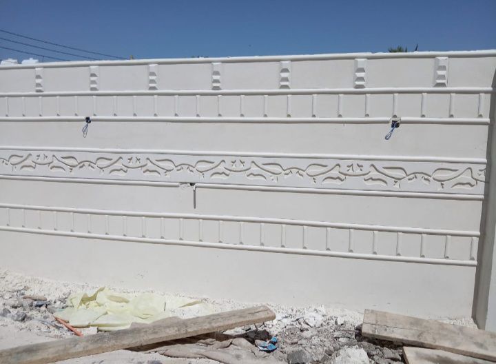 لياسة ملونة وديكورات خارجية بديل الحجر