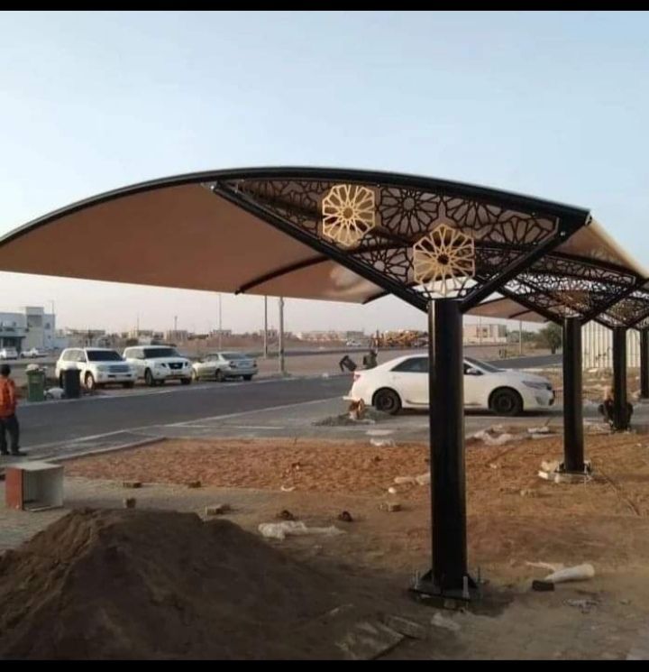 مظلات سواتر وبيوت شعر ملكي هناجر برجولات