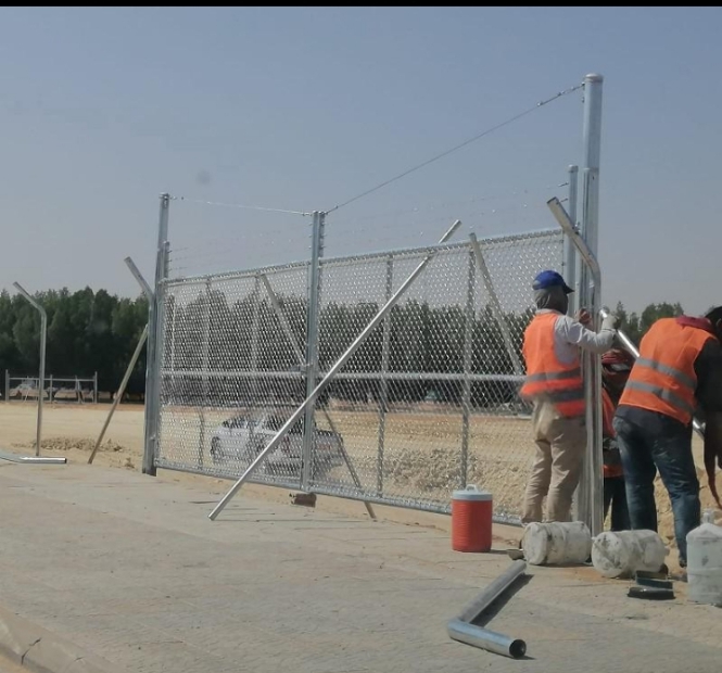 توريد وتركيب لجميع انواع سياج الشبك بجميع الموصفات