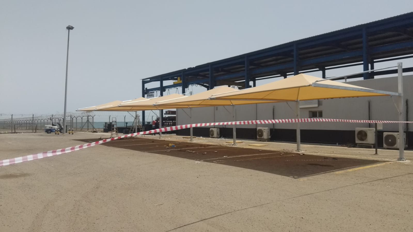 مظلات جده التحليه المكرونه