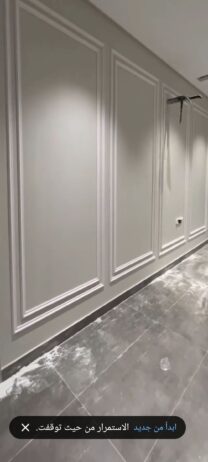 معلم دهانات وديكورات متمكن اتقان بالعمل ودقة بالمو