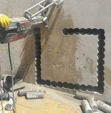 قص وتخريم الخرسانه بدون اهتزاز