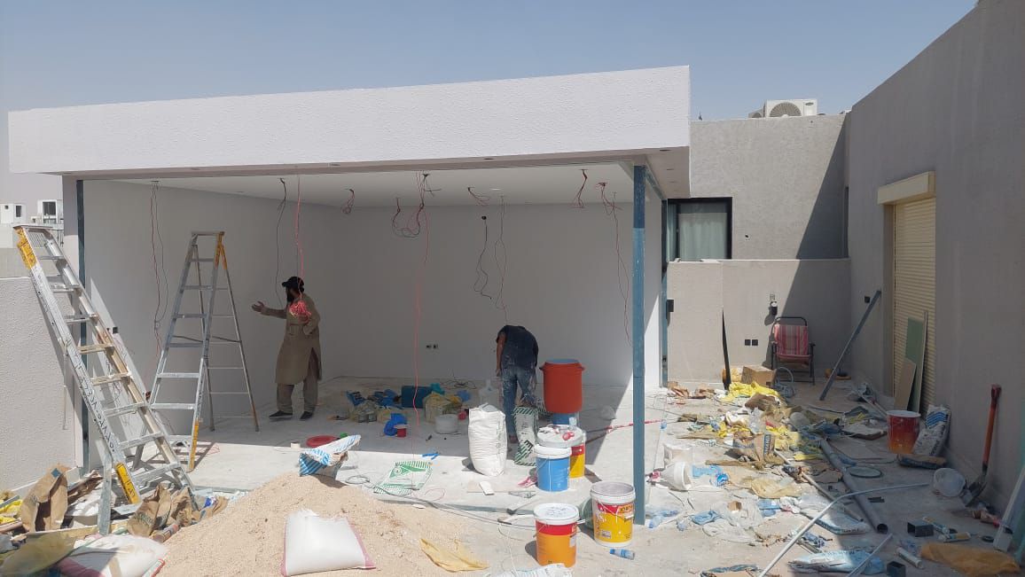 مظلات وسواتر وجلسات وجميع اعمال الحداده