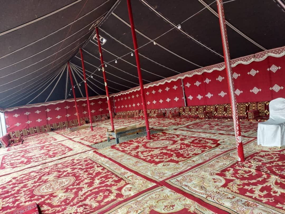 تاجير خيم عربية كراسي طاولات كنب زل جلسات شعبية ضي