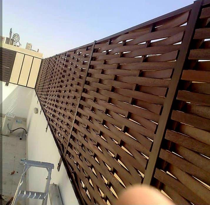 حداد مظلات سواتر وبرجولات وتحويشات