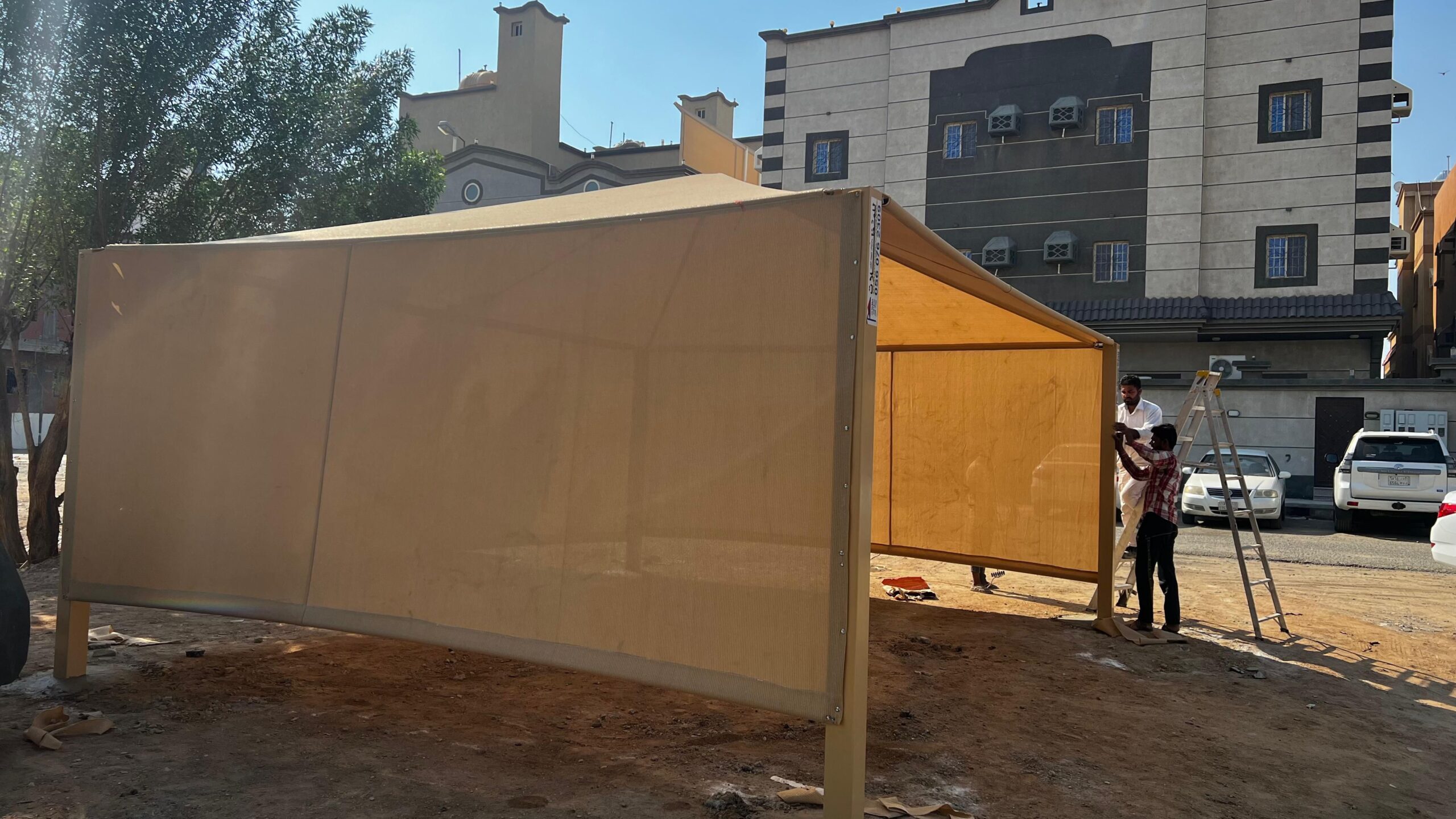 مظلات وبرجولات وسواتر