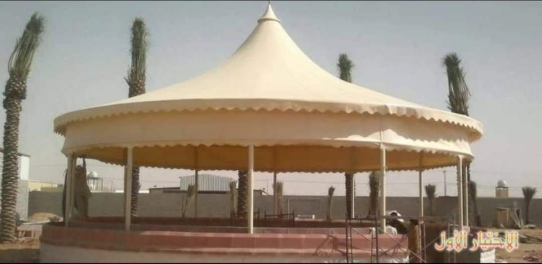 مضلات وسواتر وجلسات وهناجر مستودعات ساندويش بانل و