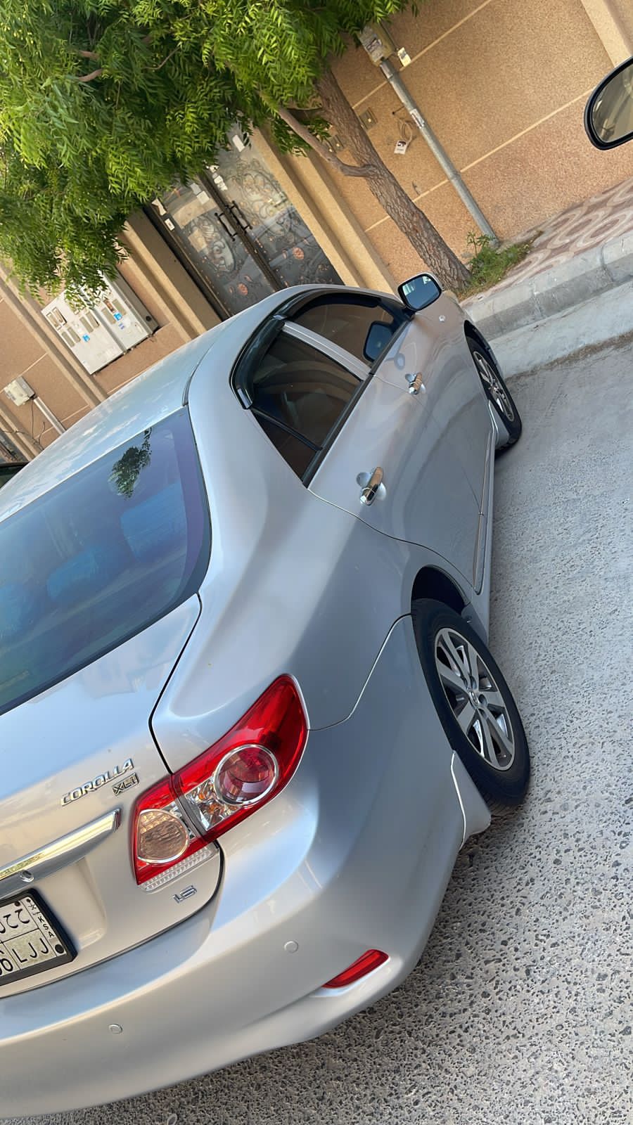 السيارة كورولا المودل 2013 الممشى 257 ممشى حقيقي ا