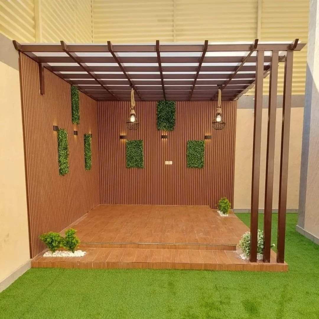 تنسيق حدائق وبناء مجالس