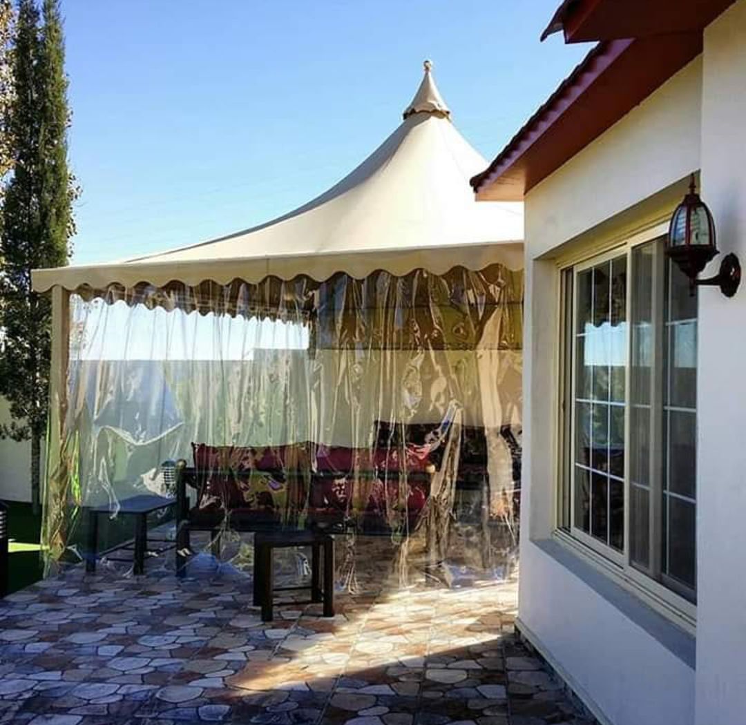 مضلات وسواتر وجلسات وهناجر مستودعات ساندويش بانل و