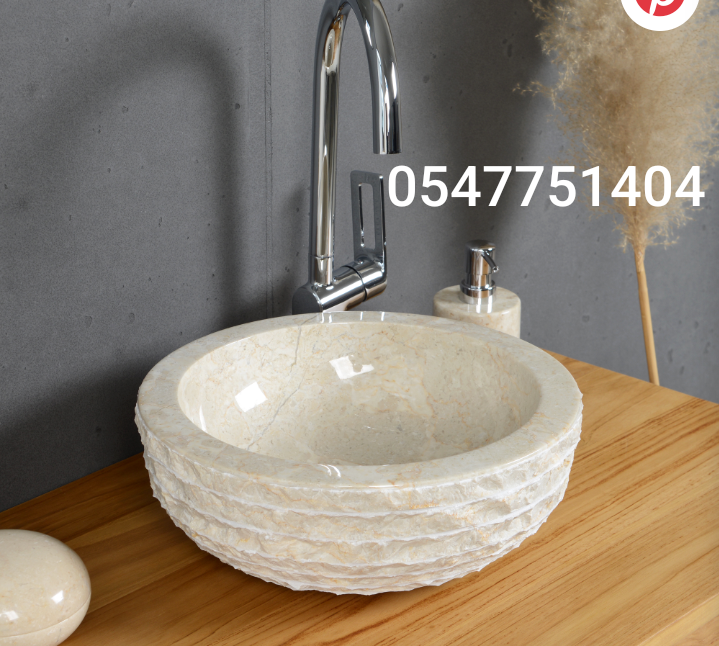 للبيع حوض مغسلة حجر – رخام احواض مغاسل منزلية للبي