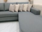 كنب زاويه جاهز للبيع مقاس 5متر 3في2 عروضات اسعر 12