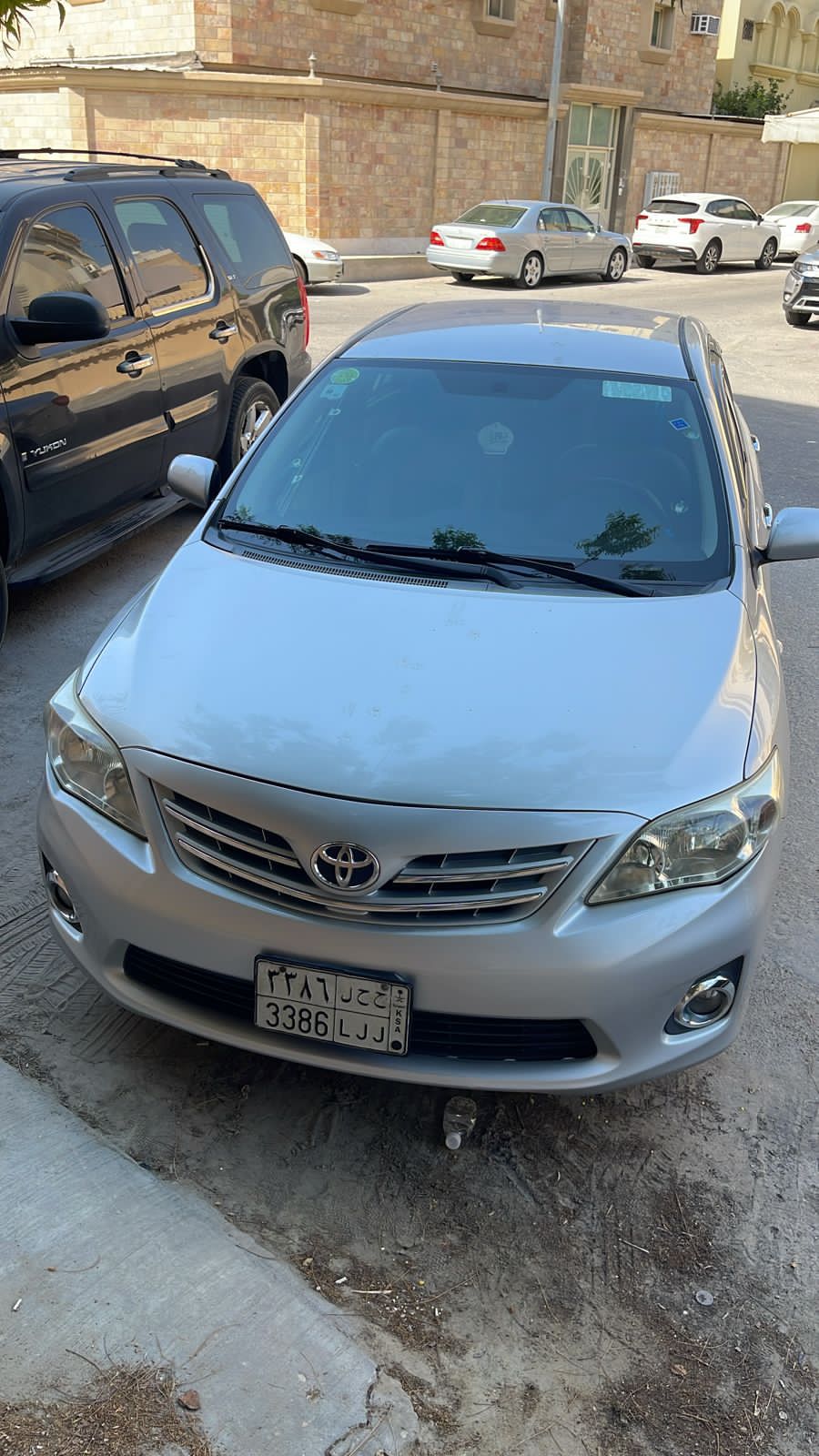 السيارة كورولا المودل 2013 الممشى 257 ممشى حقيقي ا