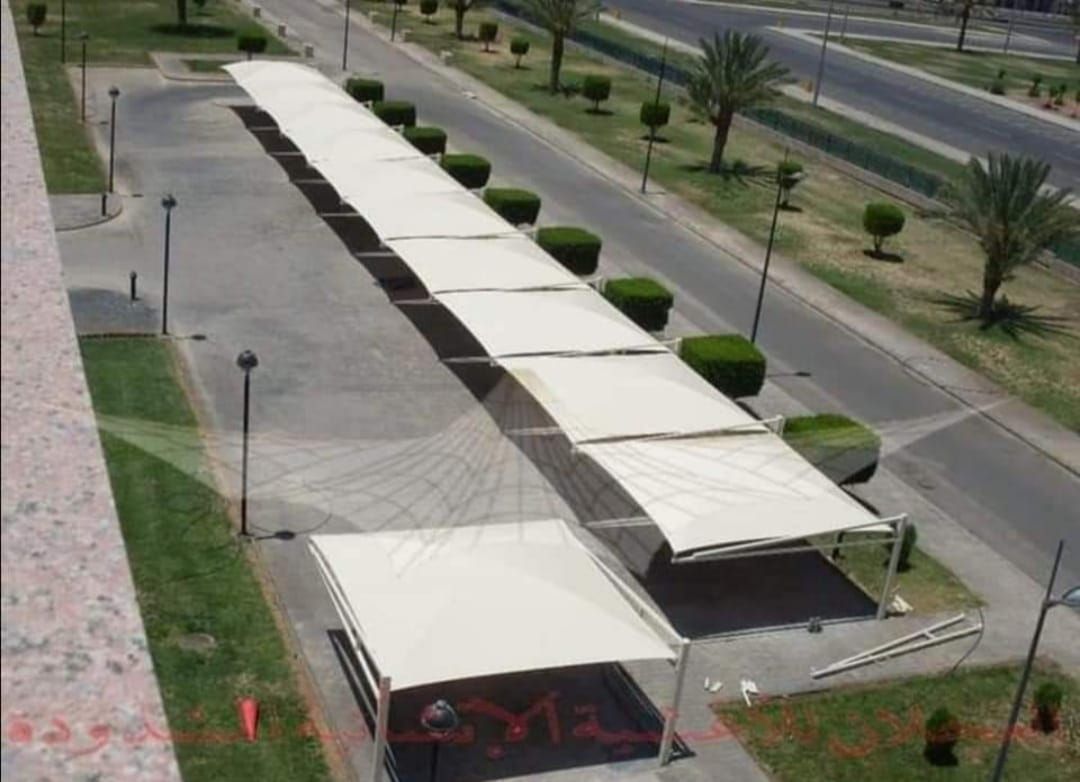 مضلات وسواتر وجلسات وهناجر مستودعات ساندويش بانل و