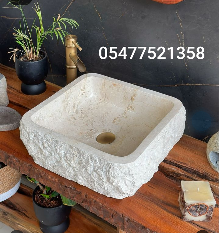 للبيع حوض مغسلة حجر – رخام احواض مغاسل منزلية للبي
