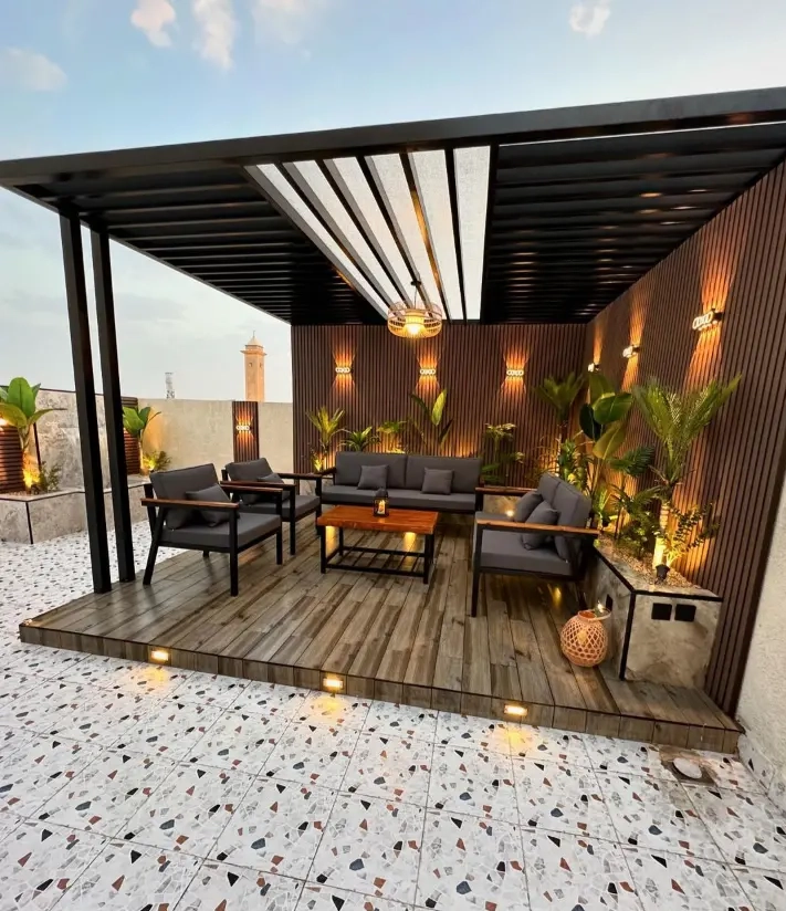 مضلات سواتر برجولات