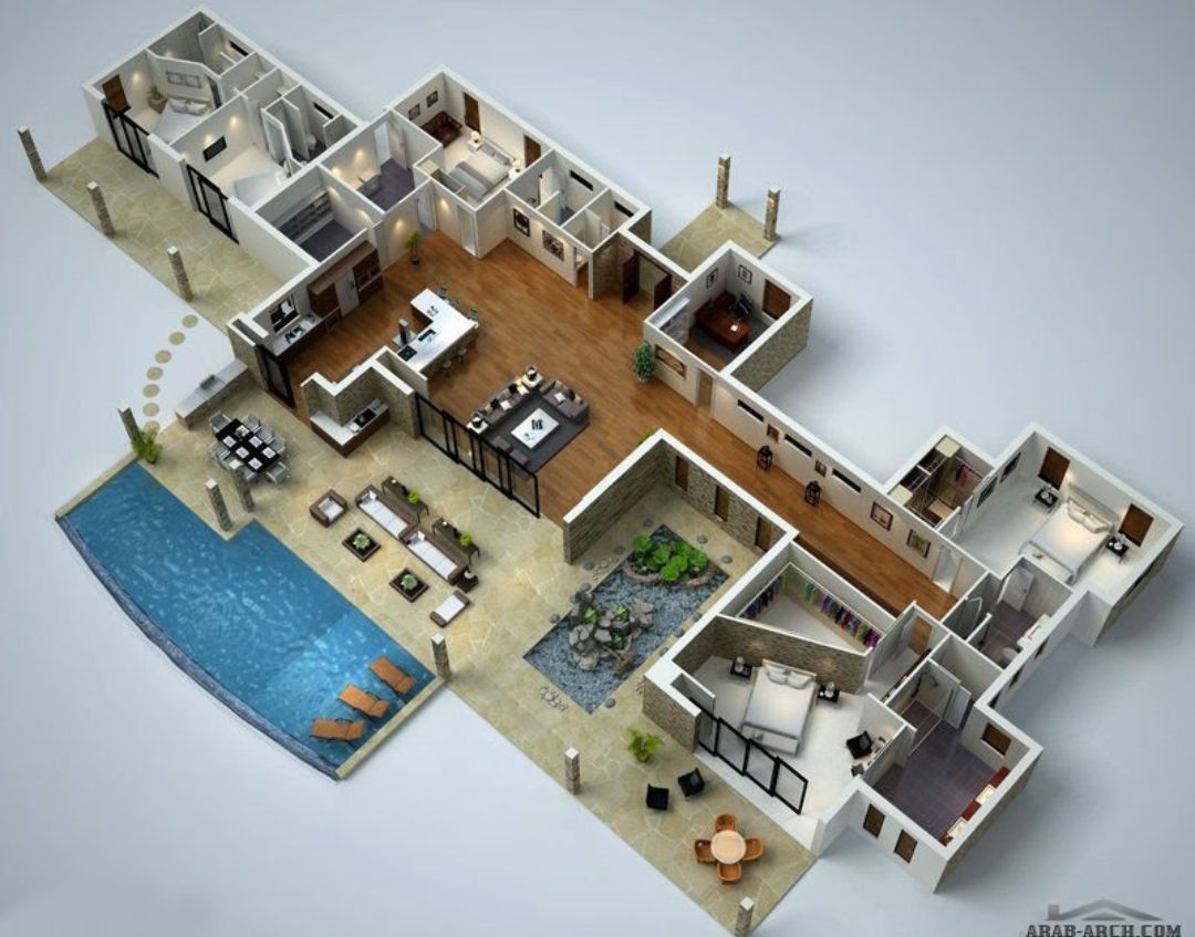 مهندس تصاميم شاليهات واستراحات