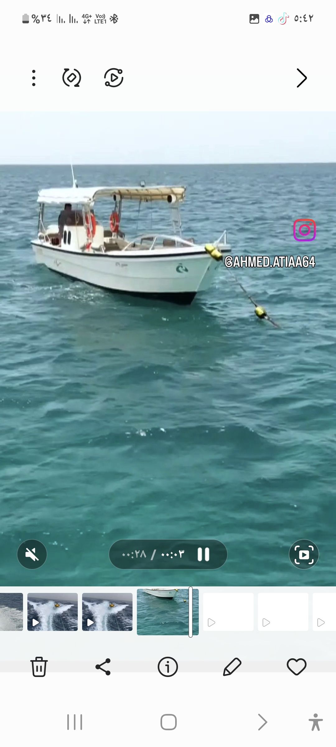 قارب للايجار رحلات بحريه