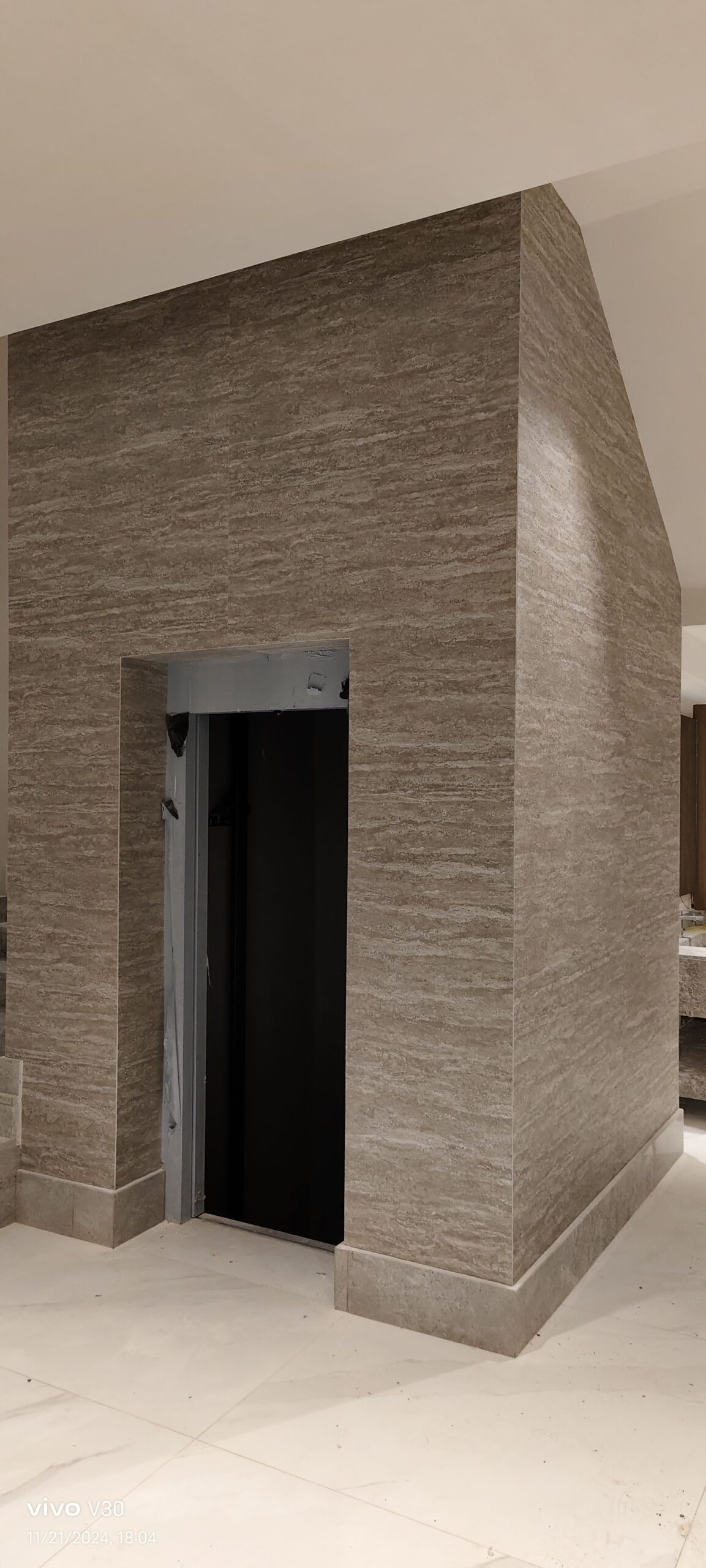 معلم تركيب صفايح حجري بديل الحجر داخلي او خارجي في