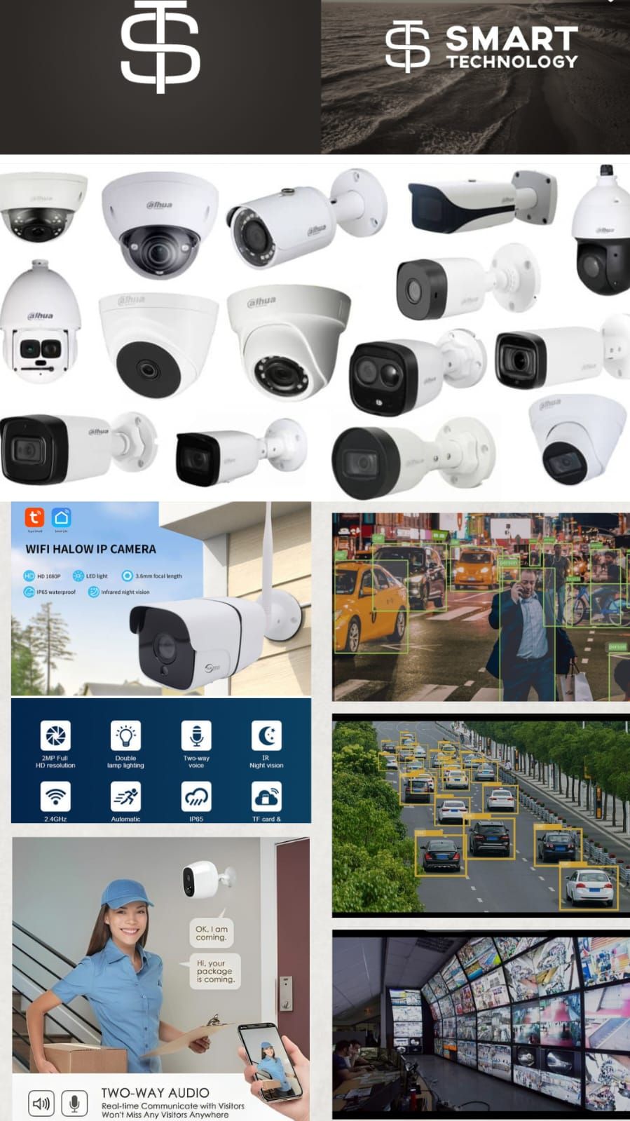 تركيب وتوريد كاميرات المراقبة مقاولات كهربائيه متك