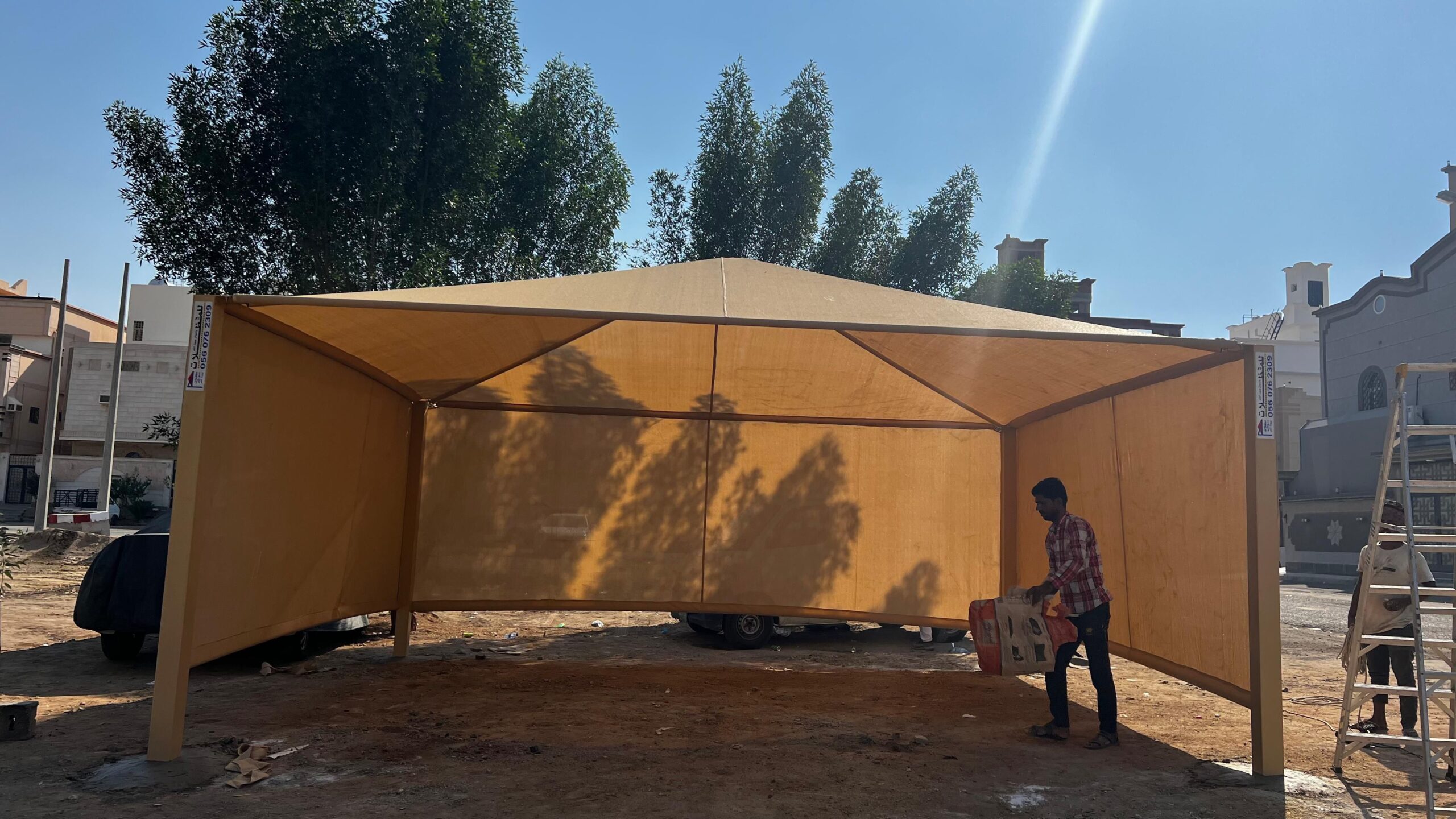 مظلات وبرجولات وسواتر