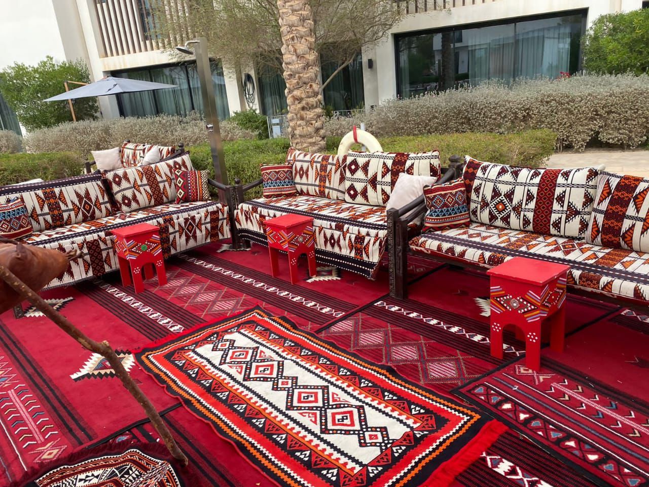 تاجير خيم عربية كراسي طاولات كنب زل جلسات شعبية ضي