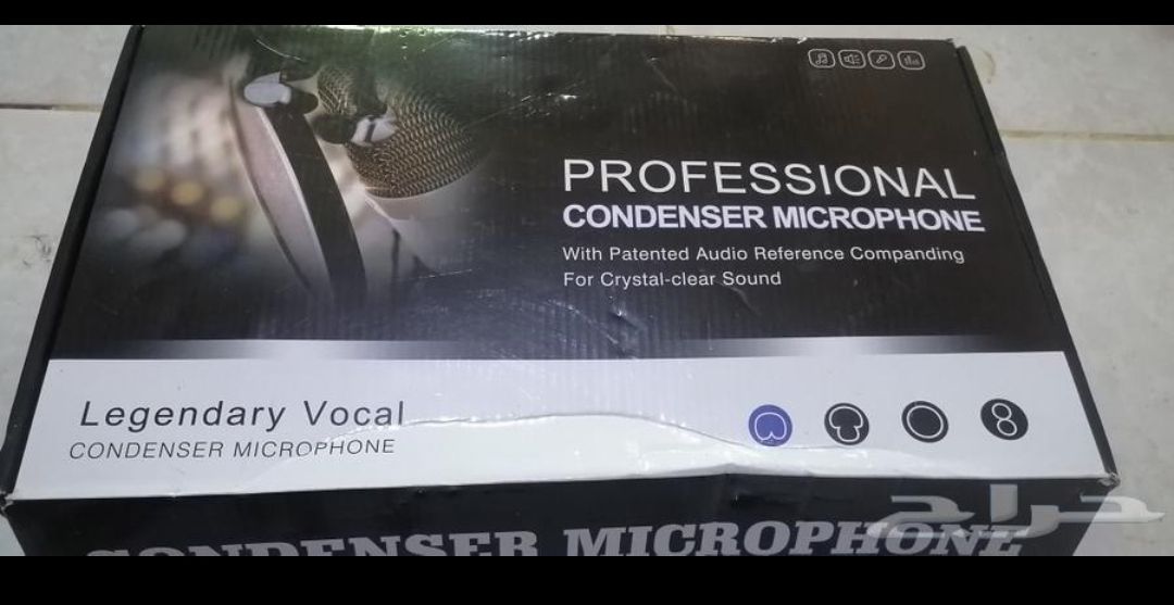 مكرفون الصوت يوتيوب جديدة لم يستخدم من قبل
